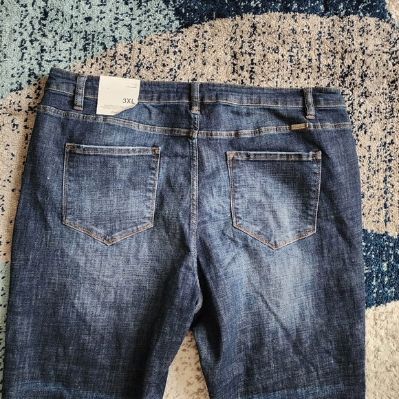 Kancan alyssa high rise raw hem skinny ankle jeans size 3XL - Picture 7 of 8